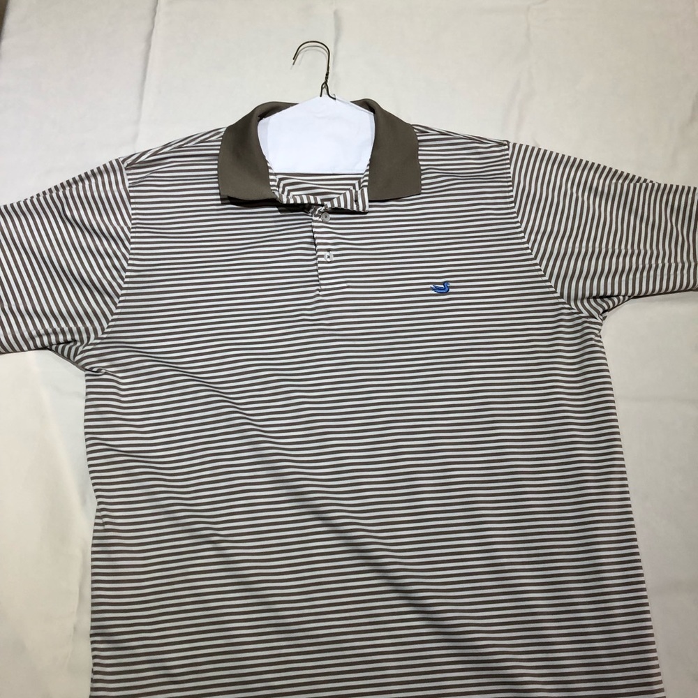 Southern Marsh Striped Polo - XL